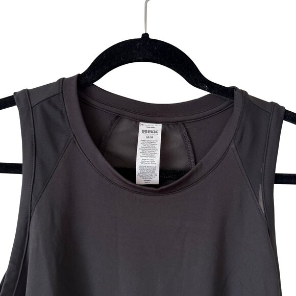 NEW RBX Active On The Run Sleeveless Tank Top Activewear in Black - Medium - Picture 2 of 4
